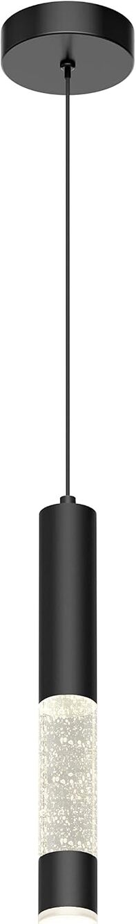 Artika Mist 15W LED Modern Pendant Light Black Tunable White 550 Lumens